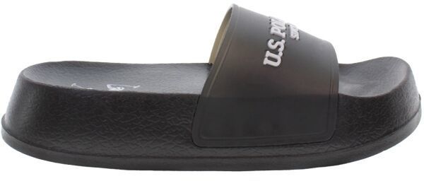 U.S. POLO ASSN. AMAMI Dámske šľapky, čierna, veľkosť