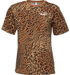Puma ESSENTIALS GRAPHICS ANIMAL RELAXED AOP TEE Dámske tričko, mix, veľkosť