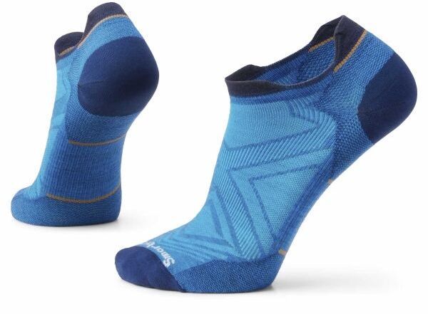 Smartwool RUN ZERO CUSHION LOW ANKLE SOCKS Pánske bežecké ponožky, modrá, veľkosť