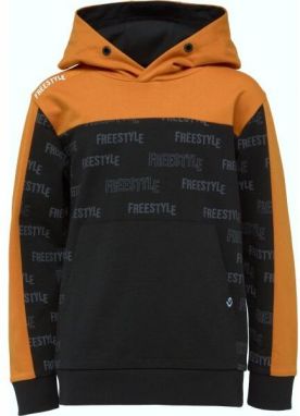 Lewro MAD Chlapčenská mikina, hnedá, veľkosť 128-134