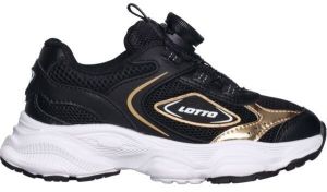 Lotto REGGIE Detská voľnočasová obuv, čierna, veľkosť