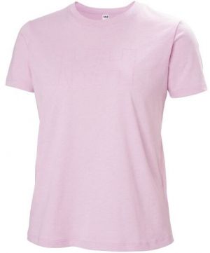 Helly Hansen TECH LOGO T-SHIRT Dámske tričko, ružová, veľkosť
