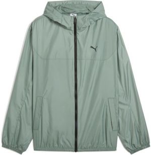 Puma ESSENTIALS REGULAR WINDBRAKER Pánska vetrovka, zelená, veľkosť