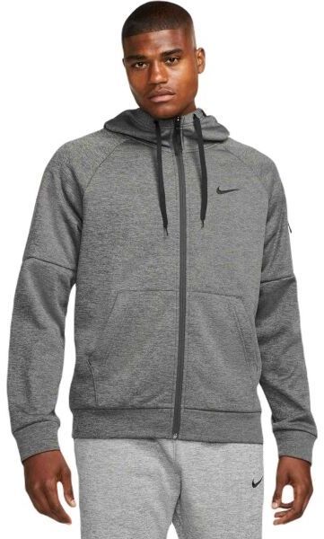 Nike NK TF HD FZ Pánska mikina, tmavo sivá, veľkosť