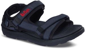 Lee Cooper SANDALS Pánske sandále, čierna, veľkosť