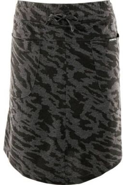 ALPINE PRO CUWERA Dámska sukňa, čierna, veľkosť