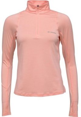 Columbia WEEKEND ASCENT™ HALF ZIP Dámska funkčná mikina, ružová, veľkosť