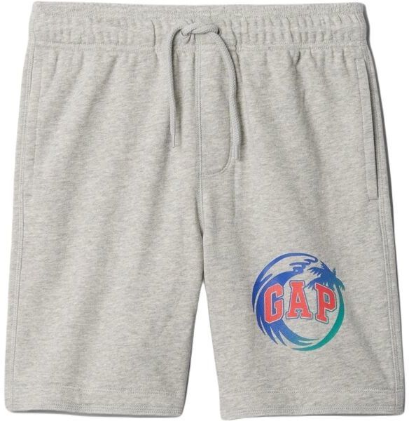 GAP FRAN LOGO FASH Chlapčenské kraťasy, sivá, veľkosť