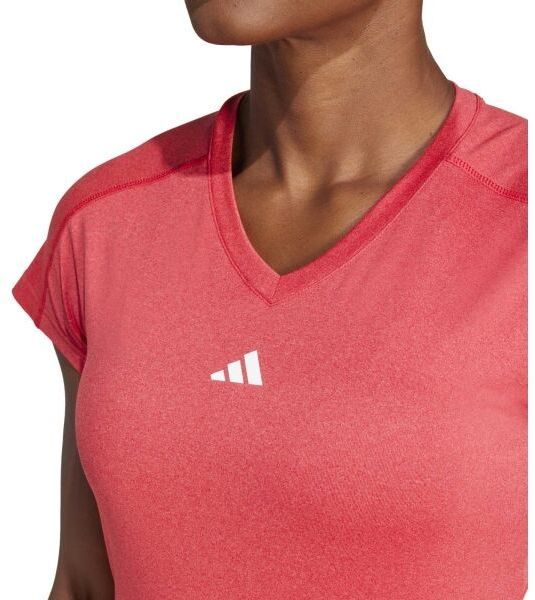 adidas AEROREADY TRAIN ESSENTIALS MINIMAL T-SHIRT Dámske športové tričko, červená, veľkosť