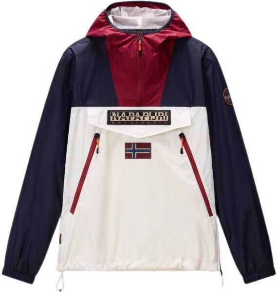 Napapijri RAINFOREST WB Pánska prechodná bunda, biela, veľkosť