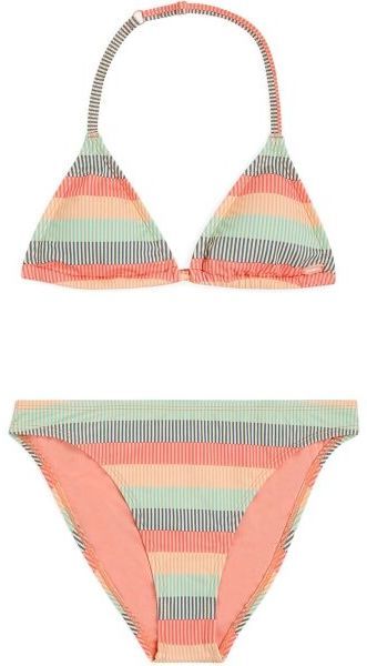 O'Neill ESSENTIALS Dievčenské bikiny, lososová, veľkosť