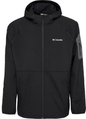 Columbia TALL HEIGHTS HOODED SOFT Pánska softshellová bunda, čierna, veľkosť