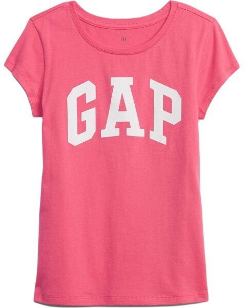 GAP V-HS SS VALUE LOGO TEE Dievčenské tričko, ružová, veľkosť
