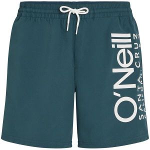 O'Neill ORIGINAL CALI 16'' Pánske plavecké šortky, tmavo zelená, veľkosť