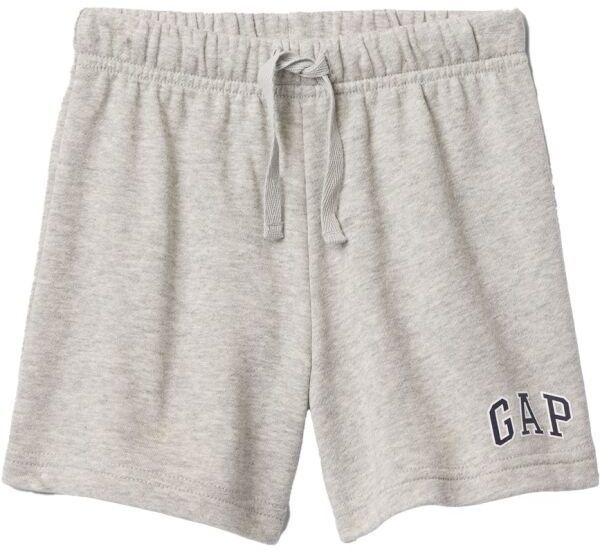 GAP V-FRCH LOGO Chlapčenské šortky, sivá, veľkosť 5Y
