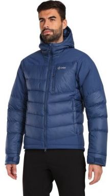 KILPI GUUS Pánska páperová bunda, tmavo modrá, veľkosť