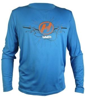 HAVEN NAVAHO II LONG Pánsky voľný cyklistický dres, modrá, veľkosť