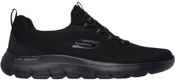 Skechers SUMMITS - TALLO Pánska vychádzková obuv, čierna, veľkosť