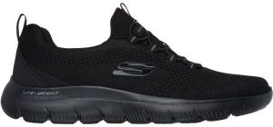 Skechers SUMMITS - TALLO Pánska vychádzková obuv, čierna, veľkosť