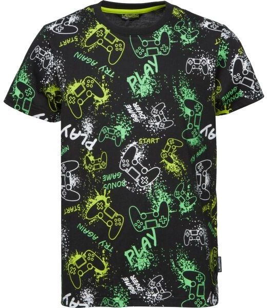 Lewro ESAI Chlapčenské tričko, čierna, veľkosť 128-134