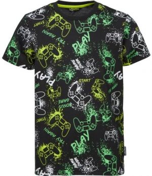 Lewro ESAI Chlapčenské tričko, čierna, veľkosť 128-134