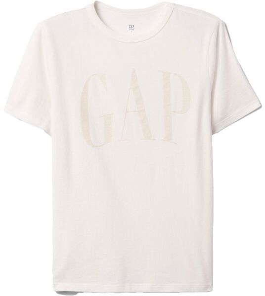 GAP V-FRCH LOGO ARCH Chlapčenské tričko, biela, veľkosť