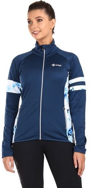 KILPI JUNIE Dámska mikina, tmavo modrá, veľkosť