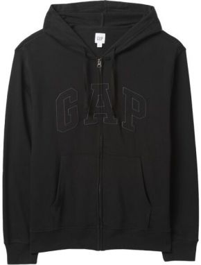 GAP V-FRCH HERITAGE LOGO Pánska mikina, čierna, veľkosť
