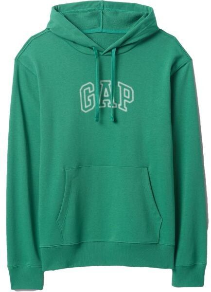 GAP FASHION Pánska mikina, zelená, veľkosť