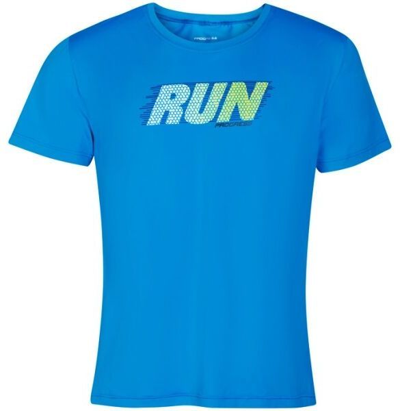 PROGRESS DEPORTE RUN Pánske športové tričko, modrá, veľkosť
