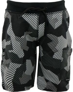 ALPINE PRO IMEDO Chlapčenské šortky, čierna, veľkosť 152-158