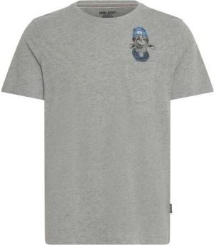 BLEND BHJABU Pánske tričko, sivá, veľkosť