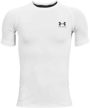 Under Armour HG ARMOUR Chlapčenské tričko, biela, veľkosť M