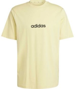 adidas ESSENTIALS LINEAR SINGLE JERSEY Pánske tričko, žltá, veľkosť