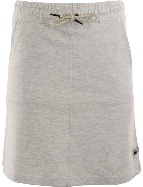 ALPINE PRO MEDIA Dámska sukňa, sivá, veľkosť