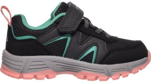 Crossroad FUNNER Detská treková obuv, čierna, veľkosť