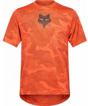 Fox RANGER TRU DRI SS Pánsky cyklistický dres, oranžová, veľkosť