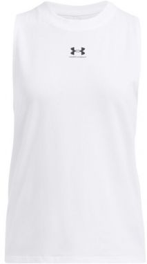 Under Armour CAMPUS MUSCLE Dámske tielko, biela, veľkosť M