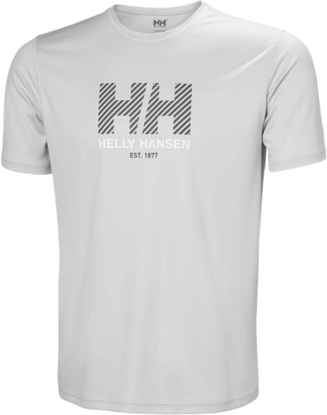 Helly Hansen HH TECH GRAPHIC UPF 50+ T-SHIRT 2.0 Pánske tričko, sivá, veľkosť