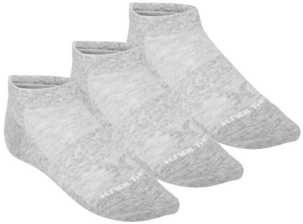 KARI TRAA TAFIS 3PK Dámske ponožky, sivá, veľkosť