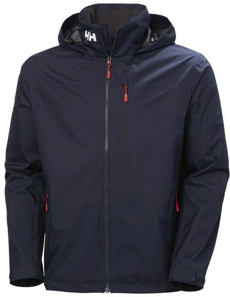Helly Hansen CREW HOODED JACKET 2.0 Pánska outdoorová bunda, tmavo modrá, veľkosť