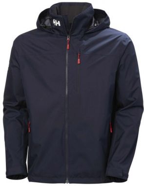Helly Hansen CREW HOODED JACKET 2.0 Pánska outdoorová bunda, tmavo modrá, veľkosť