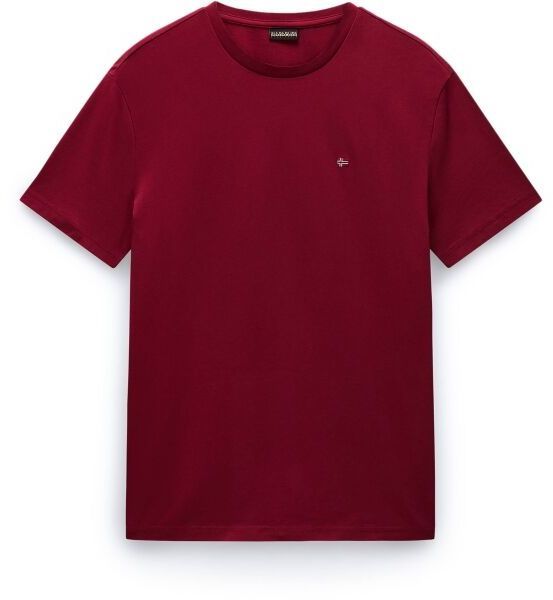 Napapijri SALIS SS SUM Pánske tričko, vínová, veľkosť XXXL