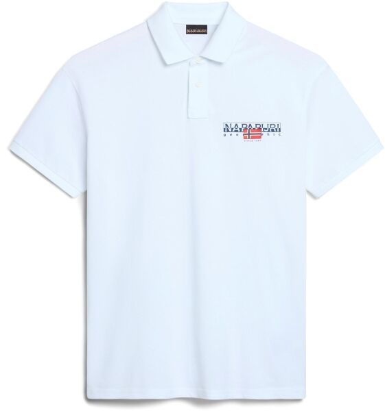 Napapijri E-AYLMER Pánske polo tričko, biela, veľkosť