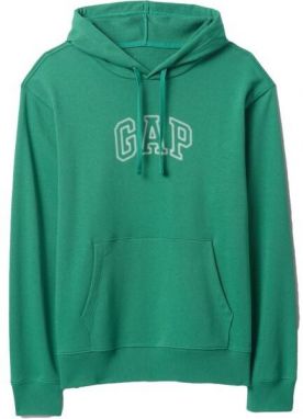 GAP FASHION Pánska mikina, zelená, veľkosť