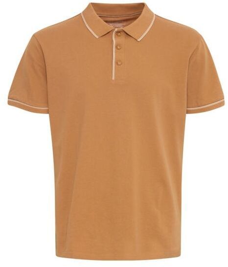 BLEND BHELWOOD Pánske tričko polo, oranžová, veľkosť