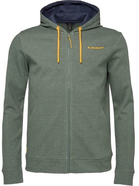 LOAP ECBASAN Pánska mikina, zelená, veľkosť