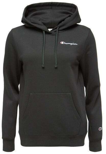 Champion HOODED Dámska mikina, čierna, veľkosť