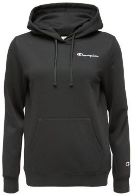 Champion HOODED Dámska mikina, čierna, veľkosť