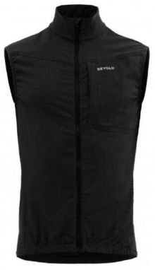 Devold KLOVSTIEN MERINO Pánska cyklistická merino vesta, čierna, veľkosť